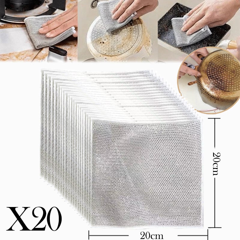 🔥Last Day Clearance Sale - 50% OFF✨Multipurpose Wire Miracle Cleaning Cloths