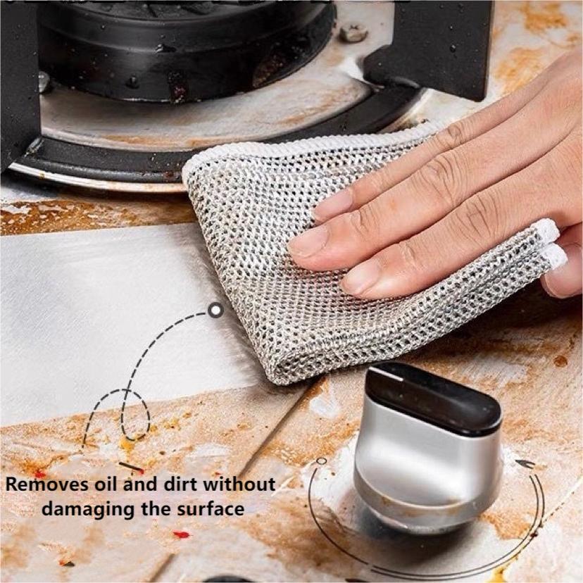 🔥Last Day Clearance Sale - 50% OFF✨Multipurpose Wire Miracle Cleaning Cloths