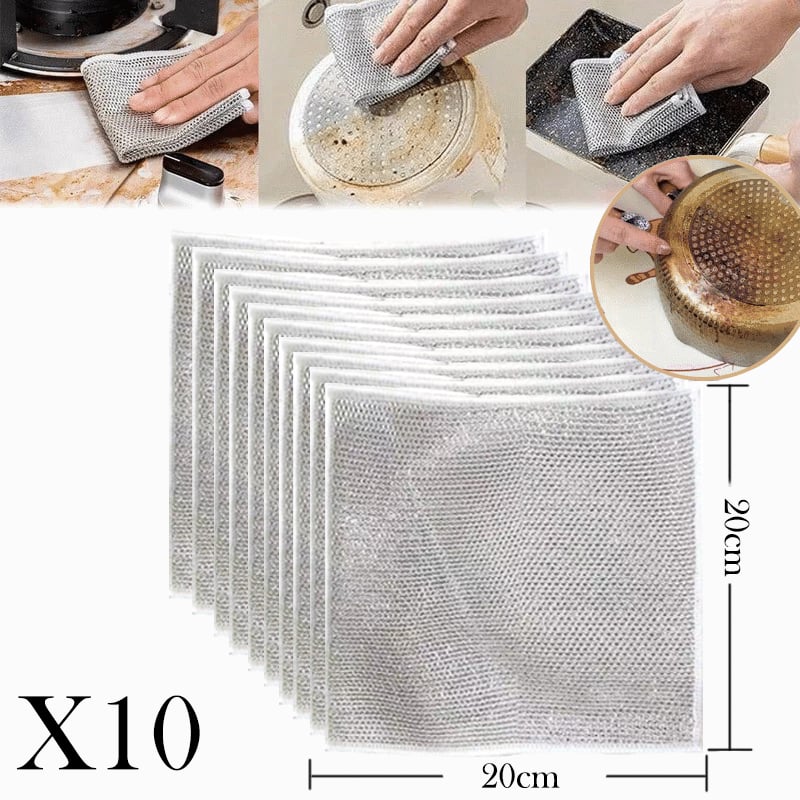 🔥Last Day Clearance Sale - 50% OFF✨Multipurpose Wire Miracle Cleaning Cloths
