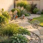 🕊️Robin Memorial Garden Stake – “Loved Ones Are Near”